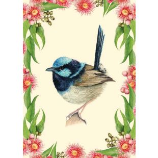 Card - Blue Bird by Katherine Appleby