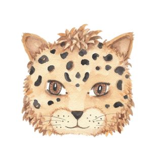 Card - Leopard by Sailah Lane