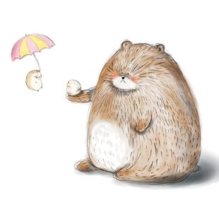 Card - Little Sketchy - 100mm x 100mm