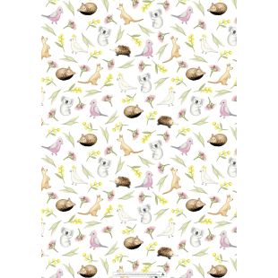Wrapping Sheets - Australian Animals by Maxine Hamilton