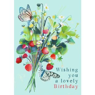 Card - Butterfly Birthday Wishes by Mira Paradies