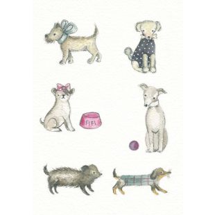 Card - Dogs by Michelle Pleasance