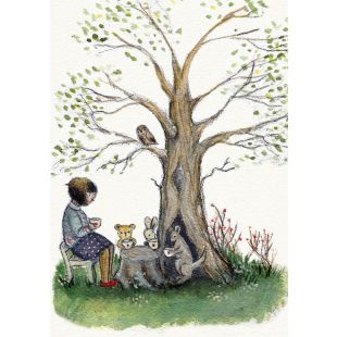 Card - A Tea Party by Michelle Pleasance