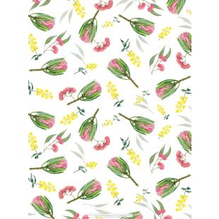 Wrapping Sheets - Botanical Flowers by Maxine Hamilton