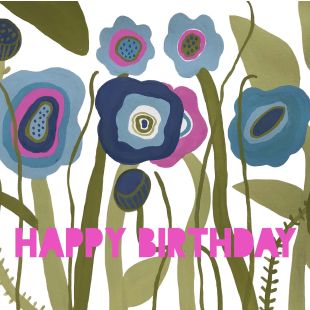 Card - Happy Birthday by Prue Pittock