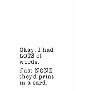 Card - Quotables - 125mm x 175mm