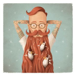 Card - Robert Garcia - 140mm x 140mm