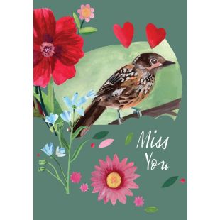Card - Miss You by Daniela Glassop