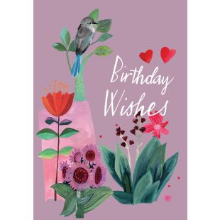 Card - Birthday Wishes by Daniela Glassop