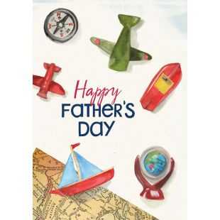 Card - Happy Father's Day by Daniela Glassop