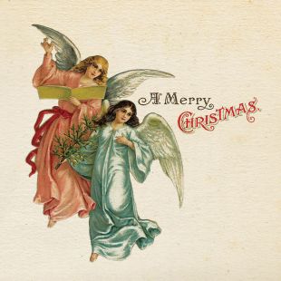 Card - Vintage Christmas - 140mm x 140mm