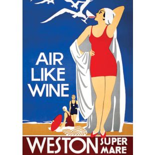 Card - Vintage Poster - 125mm x 175mm