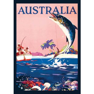 Card - Vintage Poster - 125mm x 175mm