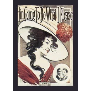 Card - Vintage Poster - 125mm x 175mm