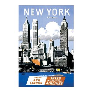 Card - Vintage Poster - 125mm x 175mm