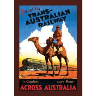 Card - Vintage Poster - 125mm x 175mm