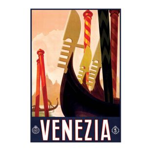 Card - Vintage Poster - 125mm x 175mm