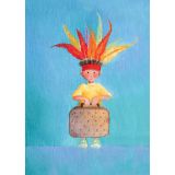 Card - Annie White - 175mm x 175mm