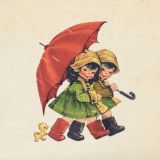 Card - Bella Vintage - 100mm x 100mm