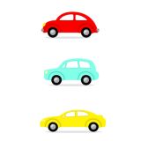 Card - Red, Blue, Yellow Cars by Cat MacInnes