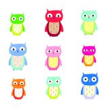 Card - S Nine Owl's by Cat MacInnes