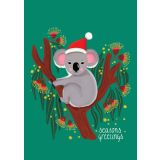 Card - Koala Christmas by Emma Whitelaw