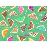 Placemats - Green Fairy Bread by Cat MacInnes