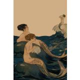 Card - Surfing Mermaids by Studio Nuovo