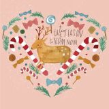 Card - Jess Mess - 100mm x 100mm