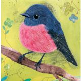 Card - Pink & Blue by Jody Pratt