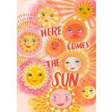 Card - Here Comes The Sun by Mira Paradies