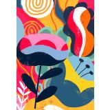 Card - Colourful Florals by Mira Paradies