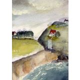 Card - House On The Hill by Michelle Pleasance