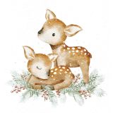 Card - Two Bambi's by Sannadorable