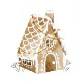 Card - Gingerbread House by Sannadorable