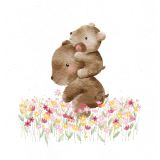 Card - Bears Walking by Sannadorable