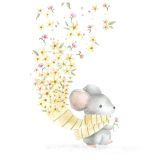 Card - Mouse by Sannadorable