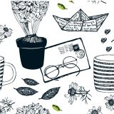 Card - Small Square Cards - 100mm x 100mm